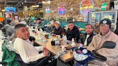 Konyaapor Engelli Taraftarlar Derneği Halk Etliekmekte buluştu