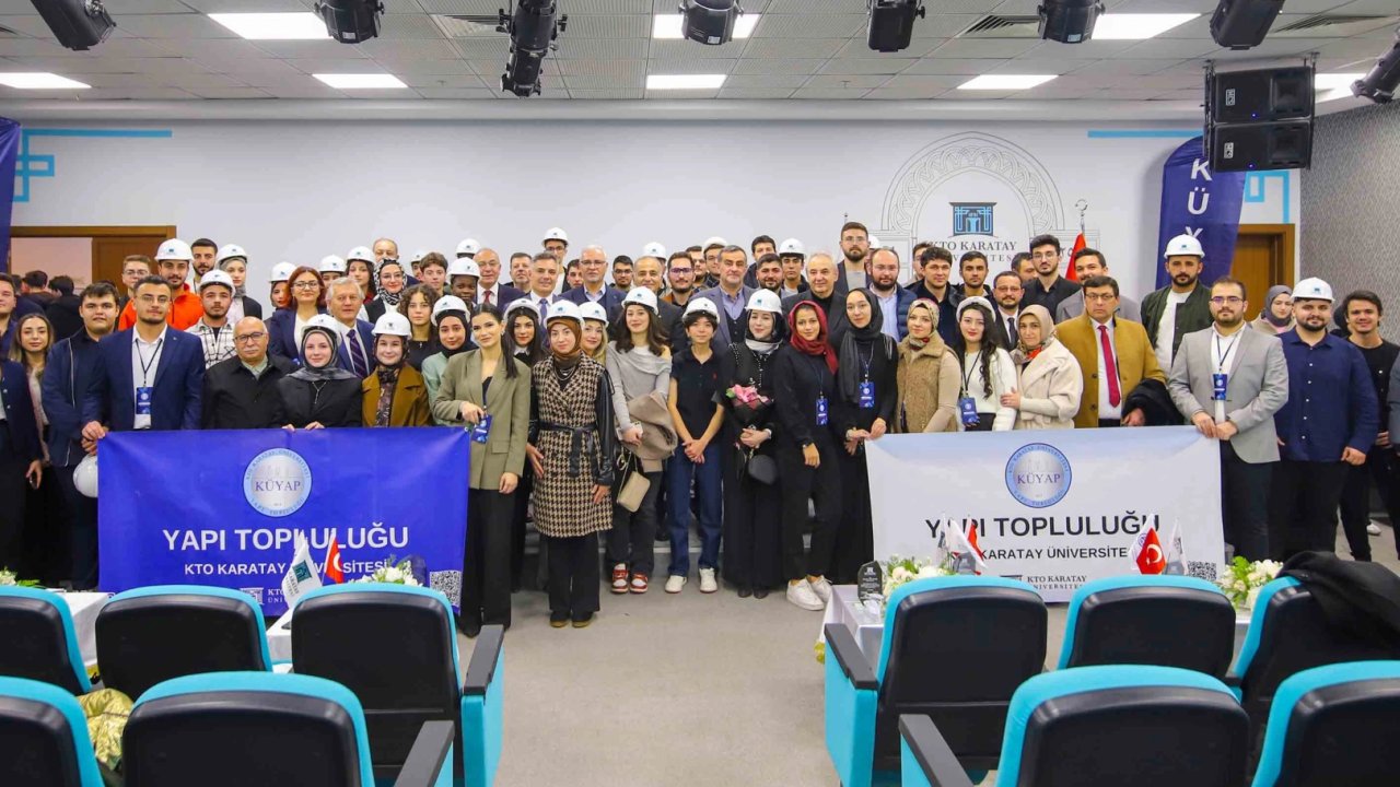 Konya’da öğrenciler mesleğe ilk adımı attı