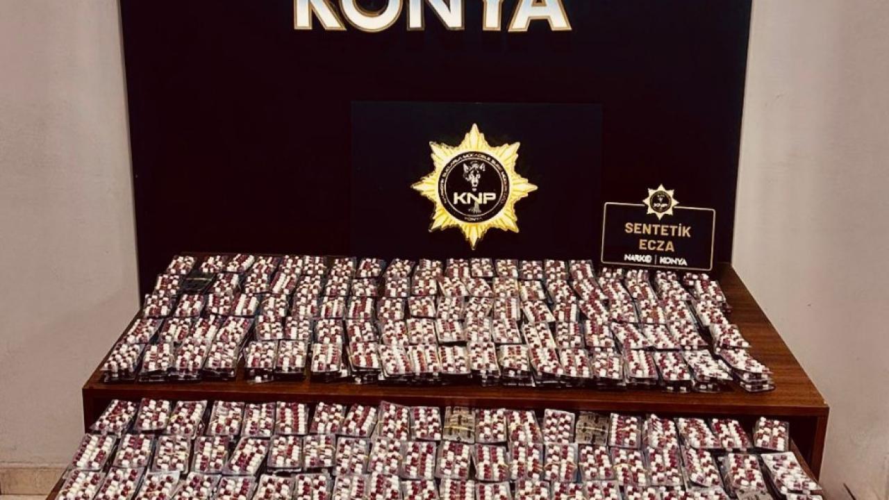 Konya'da uyuştucu trafiğine ağır darbe 110 kişi tutuklandı