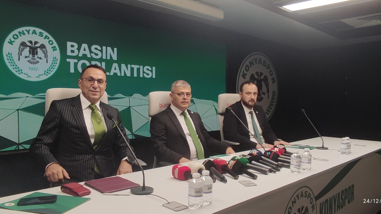 Konyaspor'da başkan ilk yarıyı değerlendirdi