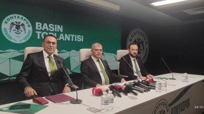 Konyaspor'da başkan ilk yarıyı değerlendirdi