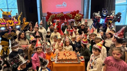 LÖSEV’den Bursa'da lösemili çocuklara yeni yıl umudu
