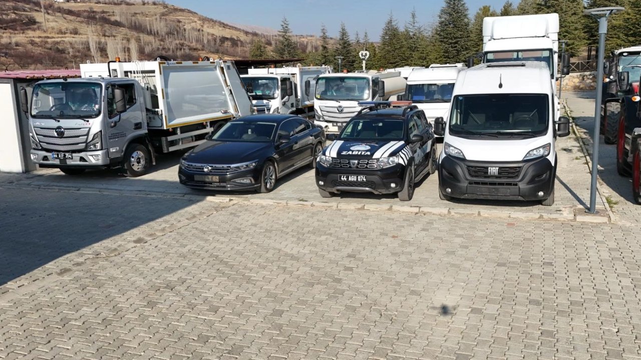 Malatya Doğanşehir'de araç filosu güçlendi