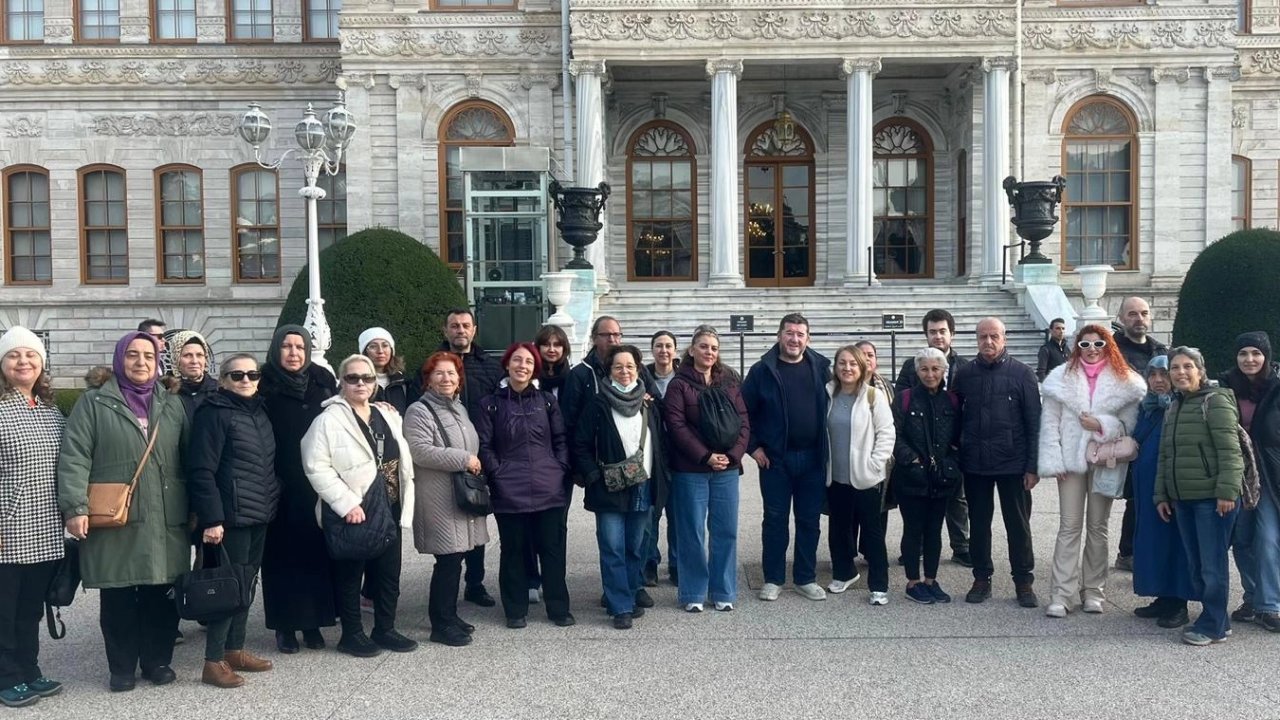Maltepeliler, Dolmabahçe Sarayı&#039;nı ziyaret etti