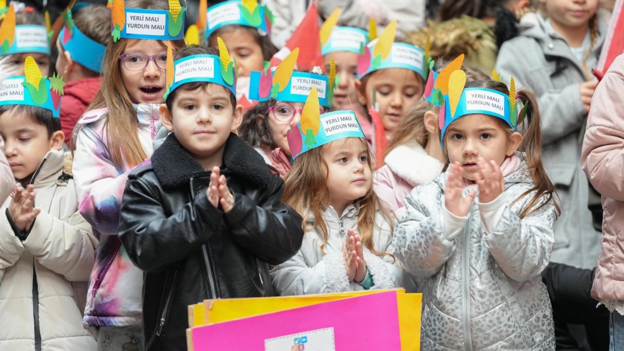 Manisa’da çocuklara yerli malı bilinci aşılandı