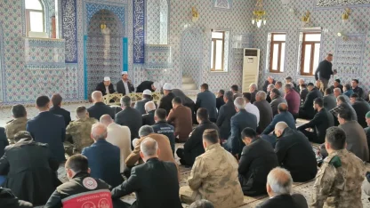 Mardin'de Pençe Kilit gazisinden şehit silah arkadaşlarına mevlit