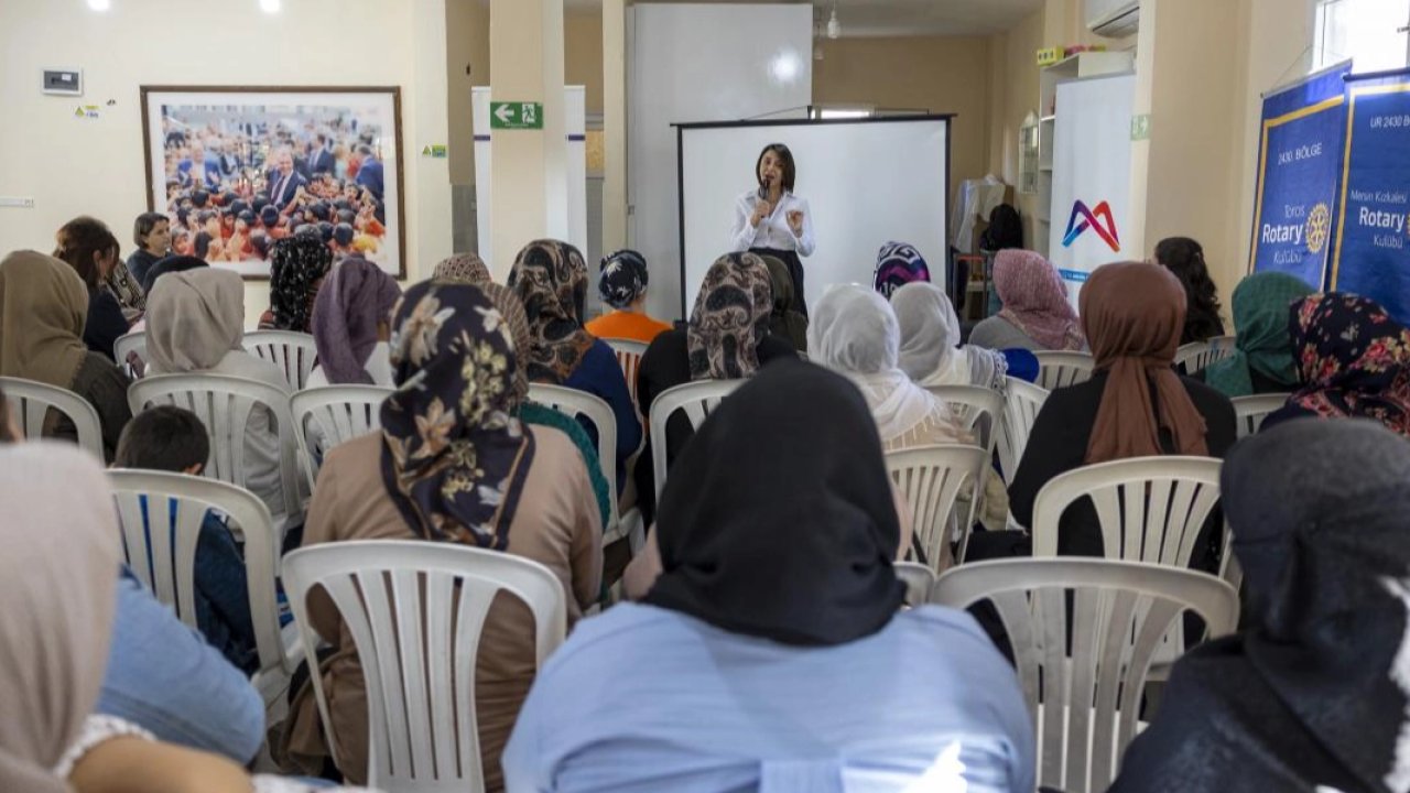 Mersin’de ev kadınlarına ufuk açan eğitim programı