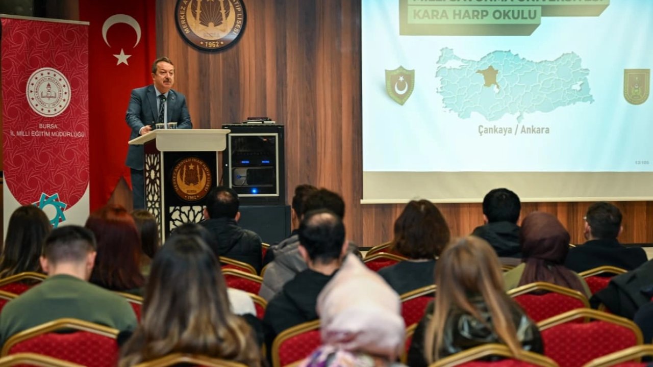 Milli Savunma Üniversitesi tanıtımı Bursa'da gerçekleştirildi