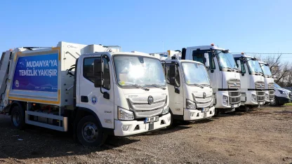 Mudanya Belediyesi temizlik filosunu güçlendirdi