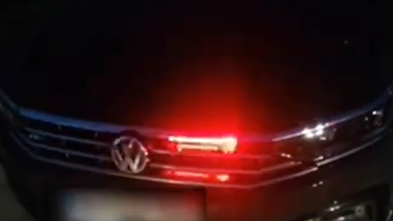 Mudanya&#039;da çakar lambalı araca trafikten men!