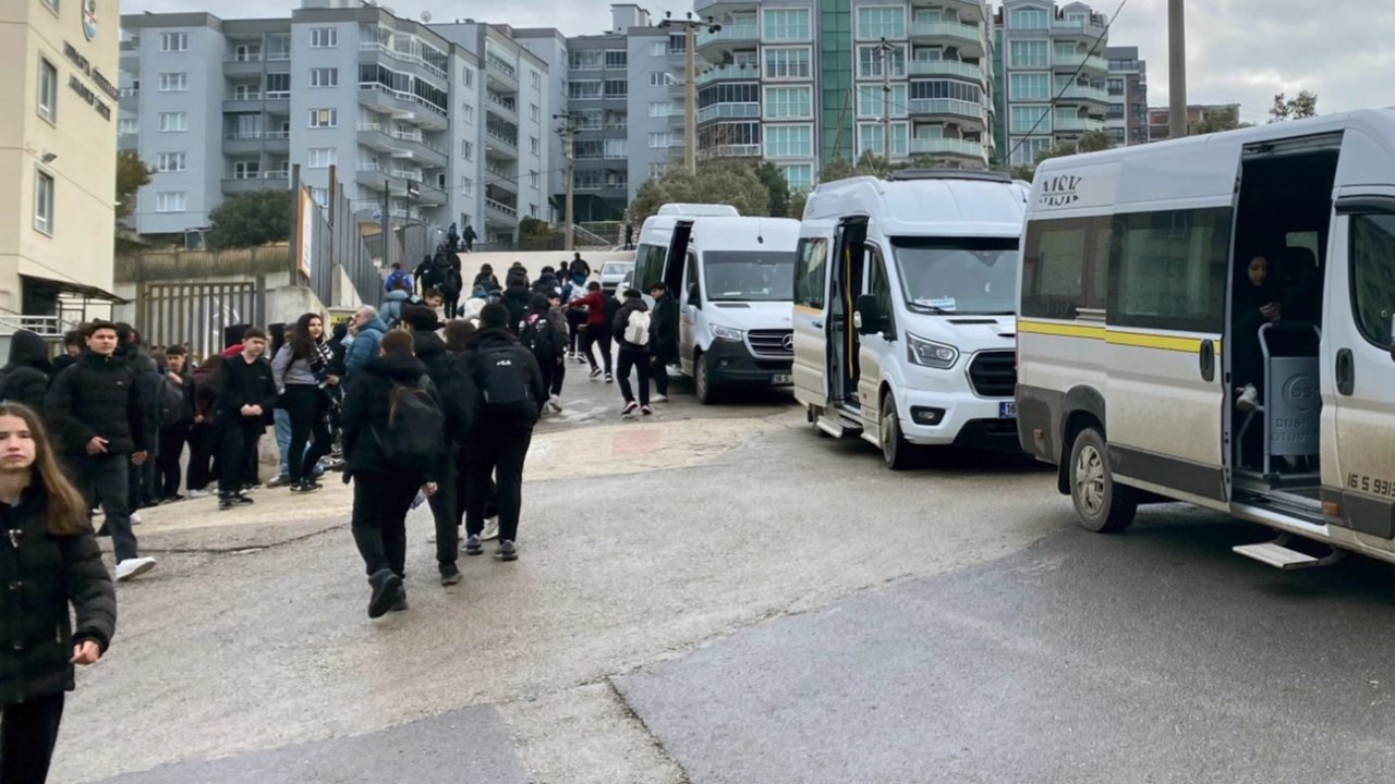 Mudanya'da okul servislerine sıkı denetim