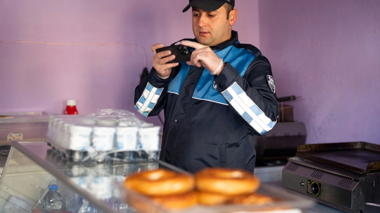 Muğla Milas Zabıtası&#039;ndan okul kantinlerine denetim