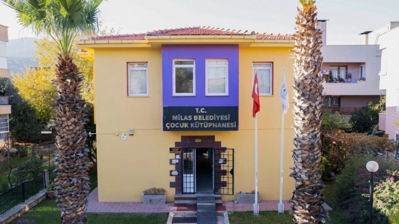 Muğla Milas'ta çocuk kitaplarına yoğun ilgi