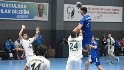 Nilüferli hentbolcular Rize'yi mağlup etti