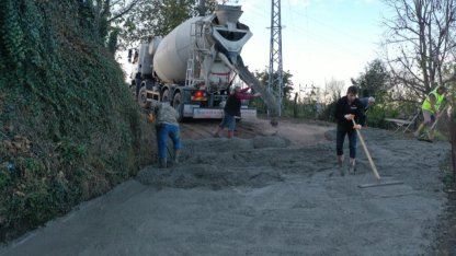 Ordu Çamaş’ta yeni yol çalışmasıyla ulaşım rahatlayacak