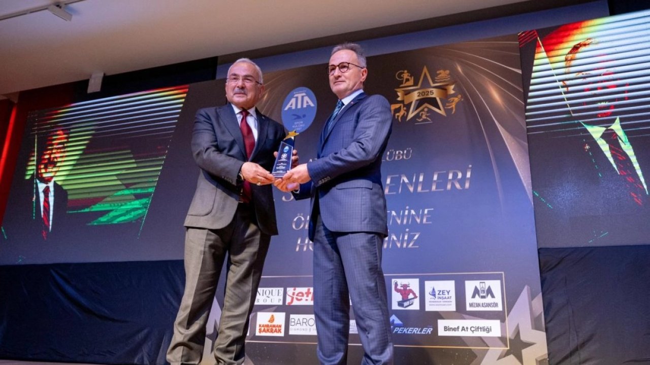 Ordu&#039;da Başkan Güler’e “Spora ve Sporcuya Destek” ödülü