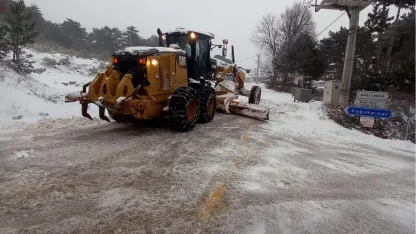 Osmangazi’de karla mücadele seferberliği