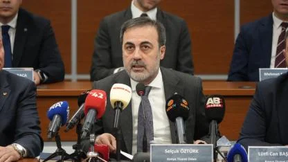 Öztürk: Konya yeni yılda da Bir çok göstergede ülke ortalamasının üzerine çıkacak