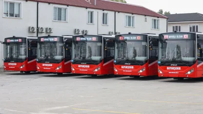 Sakarya Büyükşehir’in metrobüs filosuna 5 araç daha dahil oldu