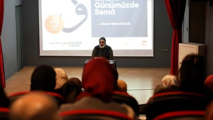 Sakarya'da 'Sema' söyleşisi... Sema bir gösteri değil, Mevlevilerin zikridir