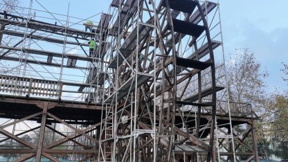 Sakarya'nın simgesi 'Tarihi Çark' yenileniyor