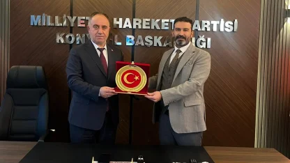 Ticarette Birlik Topluluğu’ndan MHP Konya'ya ziyaret