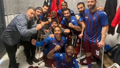 Trabzon Ampute Futbol Takımı sahasında galip