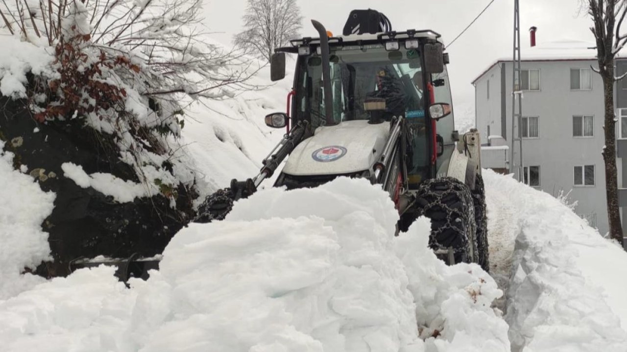 Trabzon Büyükşehir&#039;in kış mesaisi başladı