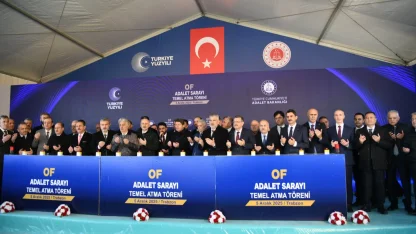 Trabzon Of’ta Adalet Sarayı temeli atıldı