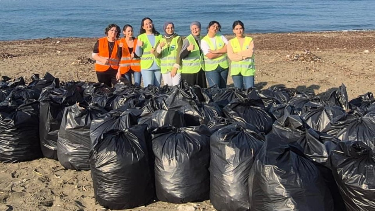 Trabzon’da sahil temizliği için ortak çalışma