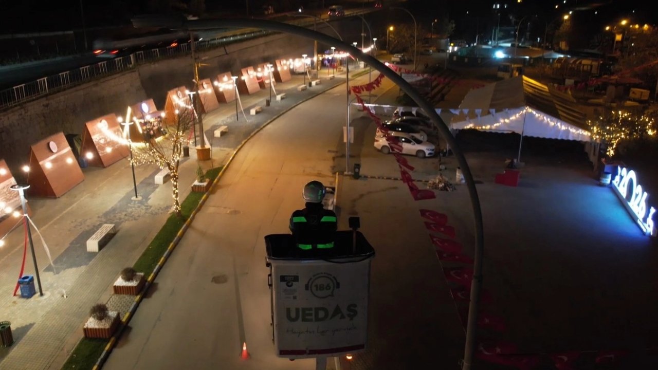 UEDAŞ'tan yeni yılda kesintisiz mesai