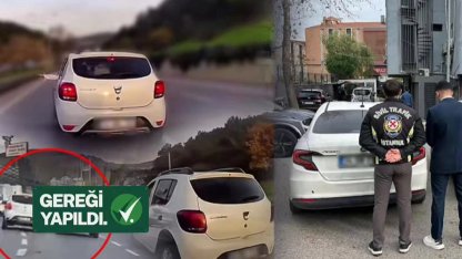 Ümraniye'de makas atan sürücü yakalandı... Bakan Yerlikaya: Caydırıcı cezalar geliyor