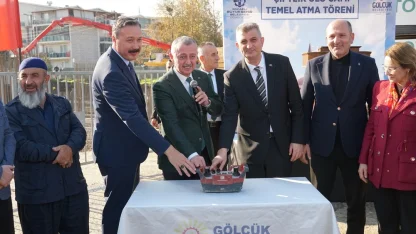 Yeni Çiftlik Ulu Camii’nin temeli törenle atıldı