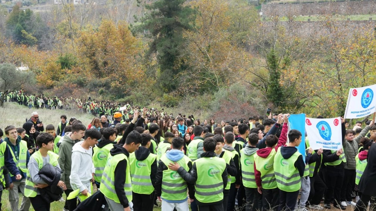 Yeşilay&#039;dan yeşil İzmir adımı