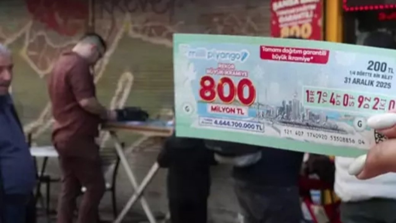Yılbaşı biletlerine ilgi yoğun! Rekor ikramiye 800 milyon TL ile ne alınır?