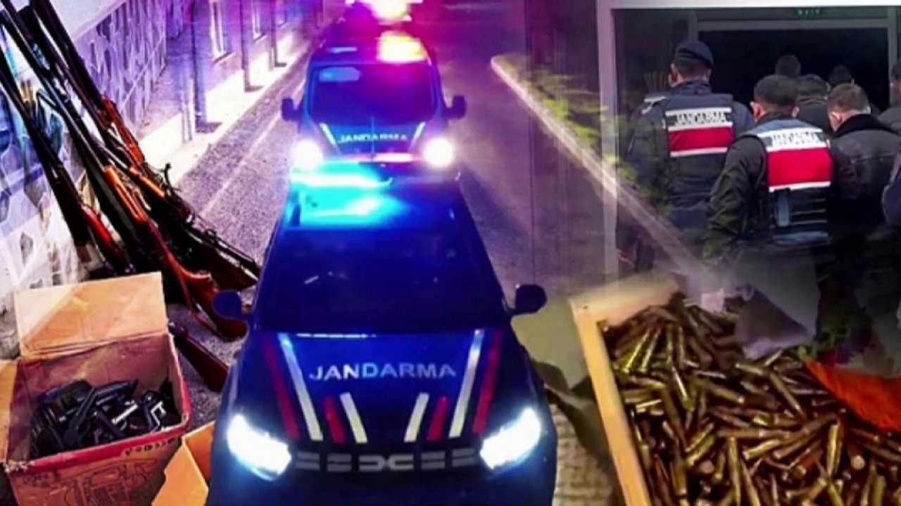14 il merkezinde ruhsatsız silah ve mühimmat operasyonu: 202 şüpheli yakalandı