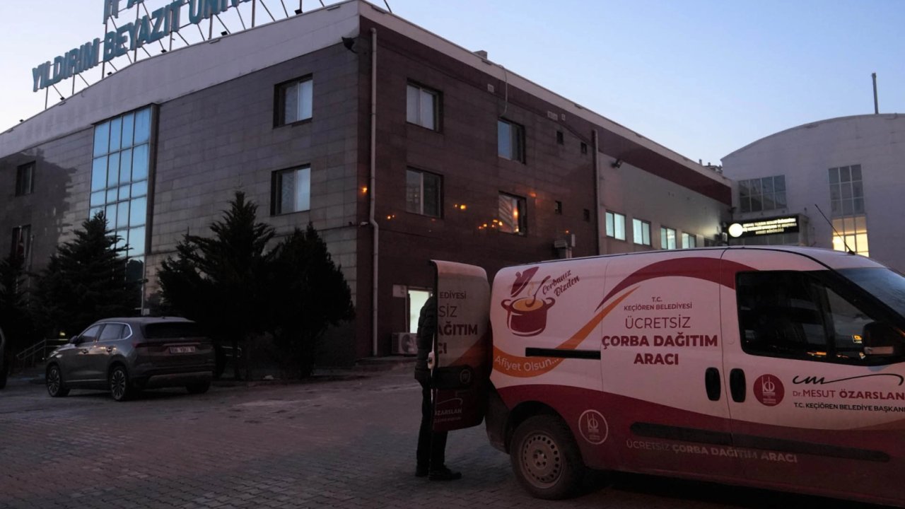 Ankara Keçiören güne sıcak çorba ile başlıyor