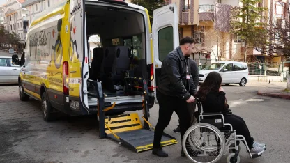 Ankara Keçiören’de engelsiz ulaşım hizmeti