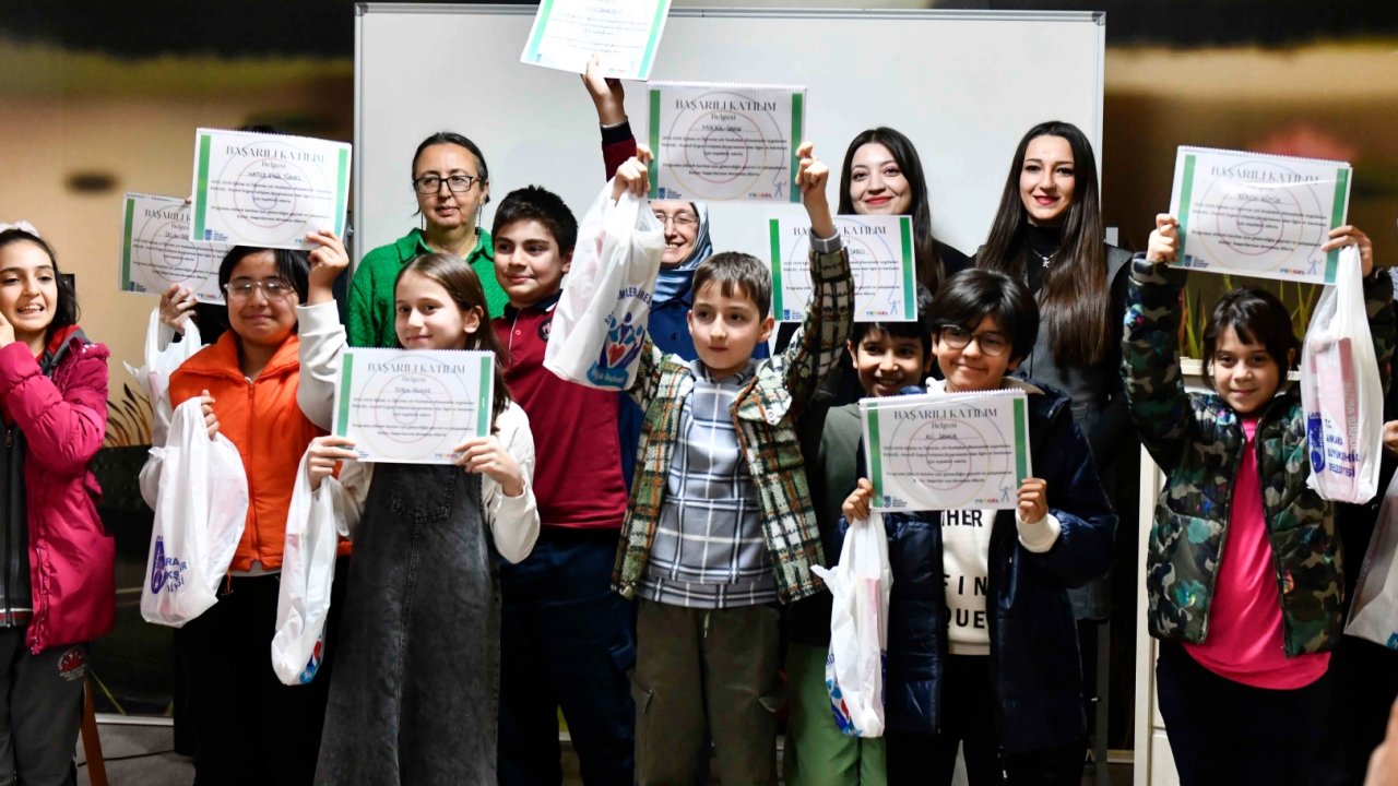 Ankara’da 150 çocuk ve velisi PERGEL’le buluştu