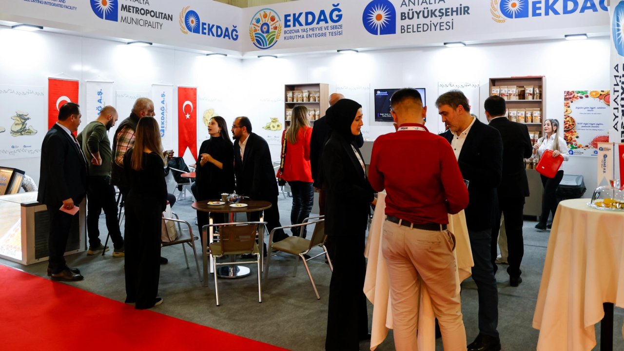 Antalya Büyükşehir Belediyesi standı fuarın ilgi odağı oldu