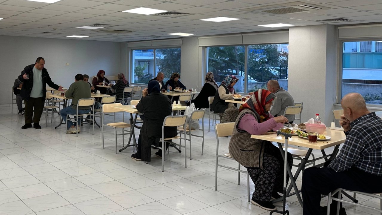 Antalya'da sosyal tesis ikinci evleri oldu