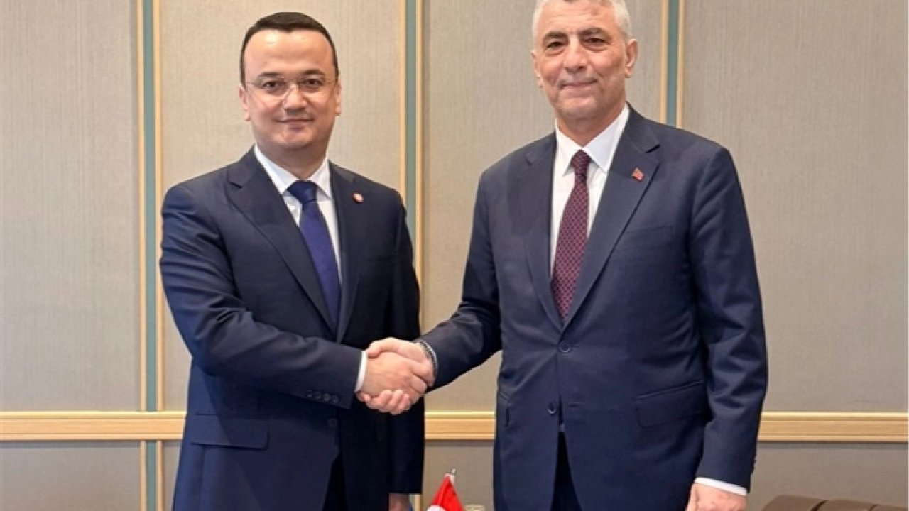 Bakan Bolat Özbekistanlı mevkidaşını ağırladı