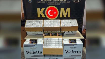 Bilecik'te 100 bin bandrolsüz makaron ele geçirildi