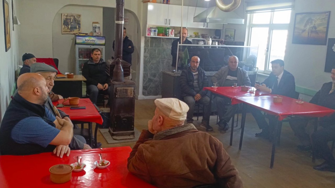 Bilecik'te Pazaryeri Kaymakamı Kara, Gümüşdere’de halkla buluştu