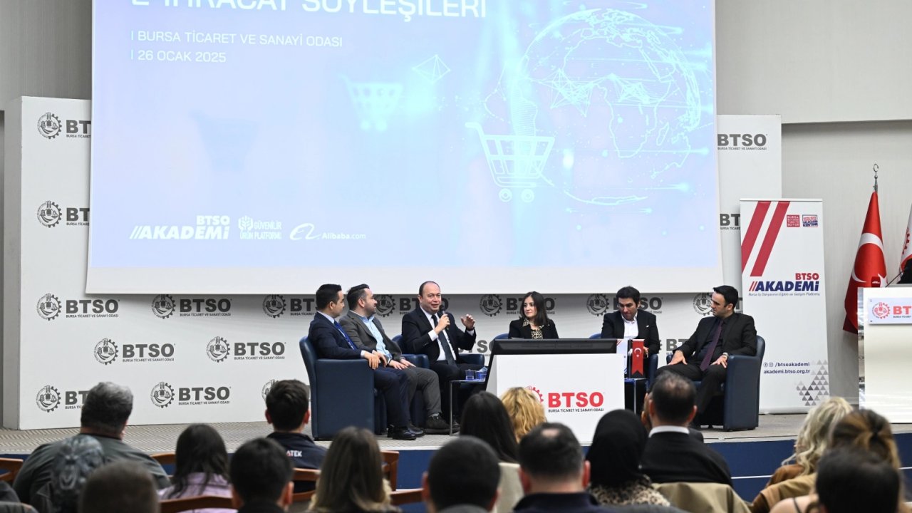 BTSO Akademi’de gündem ihracat