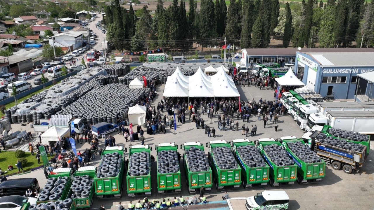 Bursa Büyükşehir'in tarlada izi var... Bursa'da 2025'te üreticiye Büyükşehir nefesi