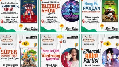 Bursa İnegöl'de eğlence dolu ara tatil