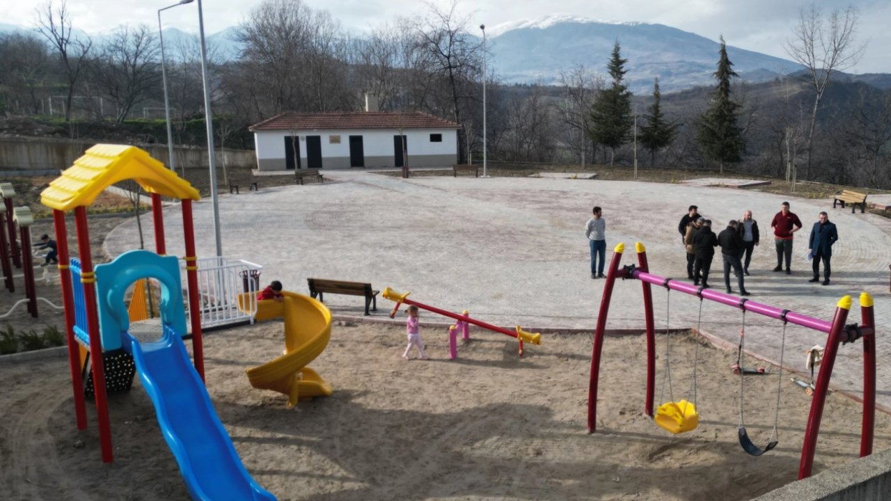 Bursa İnegöl'de Sarıpınar'a yeni meydan