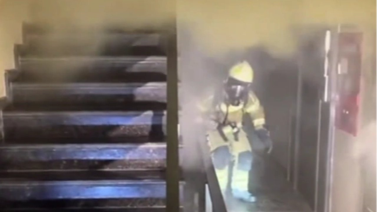 Bursa Nilüfer’de otel yangını korkuttu! 35 kişi tahliye edildi