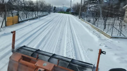 Bursa Osmangazi’nin yüksek kesimlerinde kar nöbeti